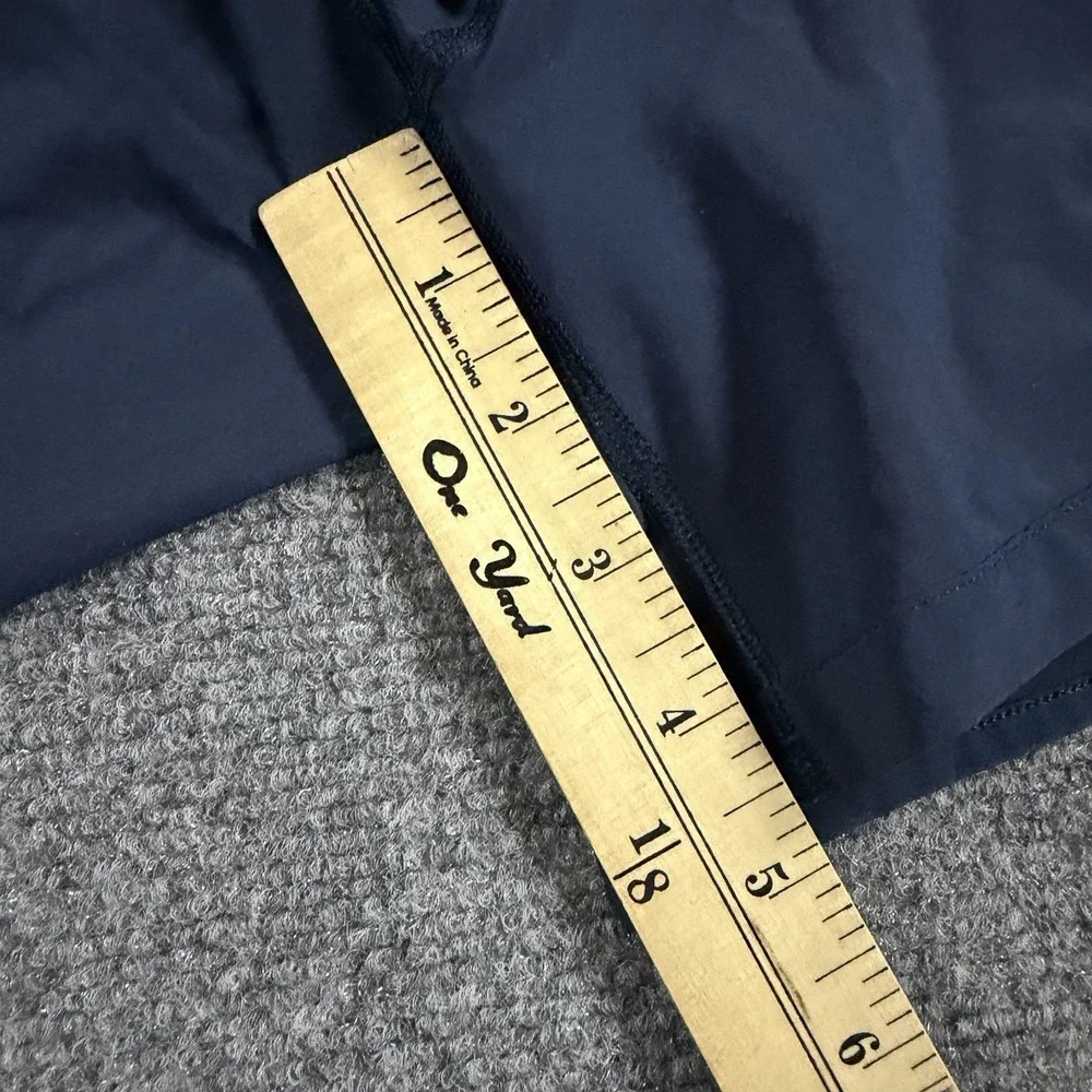 Lululemon Track That Shorts Womens 4 True Navy Blue Active Lined Run 5